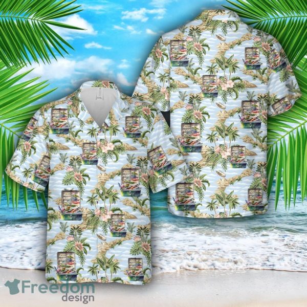 Fishing Tackle Box Hawaiian Shirt