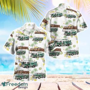 Fitchburg (WI) Fire Department Station Hawaiian Shirt Beach Shirt For Men And Women