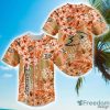 Floral NHL Anaheim Ducks Hawaiian Design Baseball Jersey For Men And Women