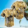 Floral NHL Pittsburgh Penguins Hawaiian Design Baseball Jersey For Men And Women