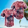 Floral NHL Washington Capitals Hawaiian Design Baseball Jersey For Men And Women