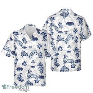 Florida Atlantic University Floral Hawaiian Shirt For Men And Women