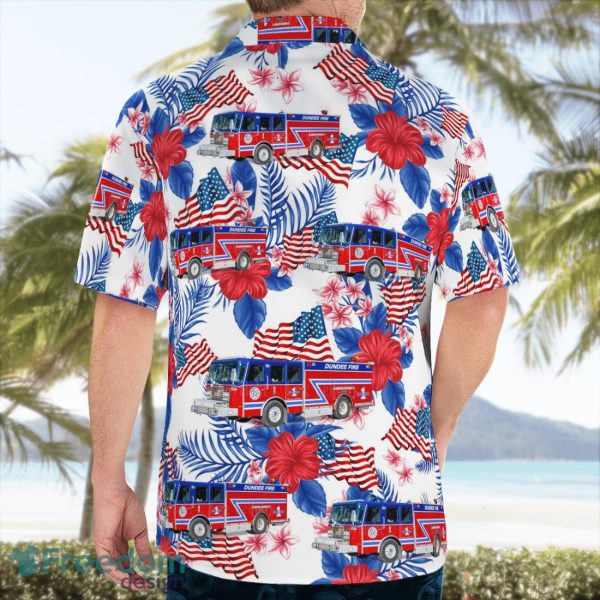 Dundee Fire Department 4th Of July Hawaiian Shirt Beach Shirt For Men And Women