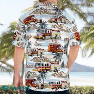 Highlands County Fire Rescue Beach Hawaiian Shirt