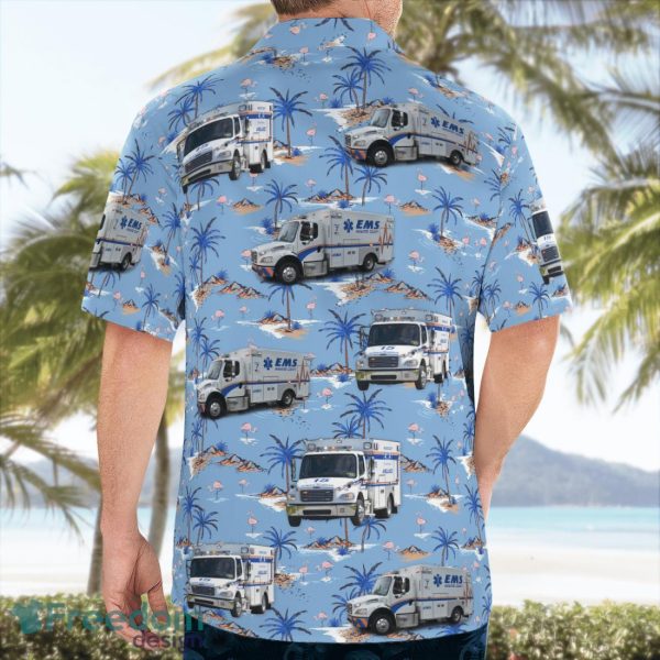 Manatee County Emergency Medical Services Beach Hawaiian Shirt