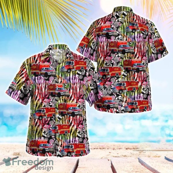 Florida Orange County Fire Rescue Paramedic Hawaiian Shirt Men Women Beach Shirt