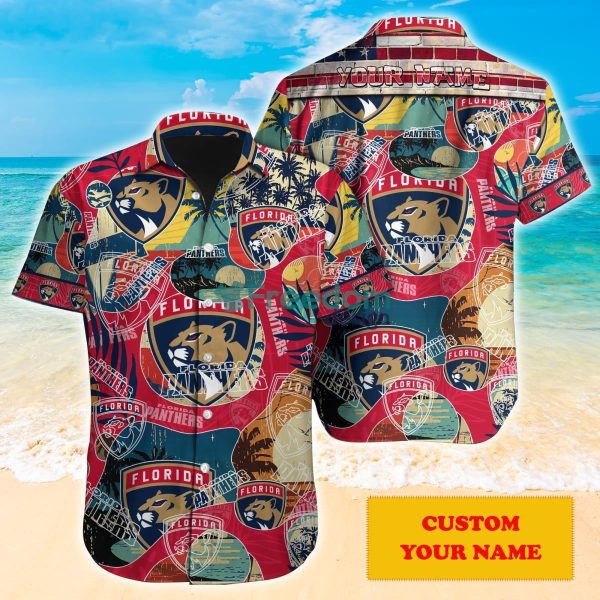 Florida Panthers NHL Personalized Hawaiian Shirt Gift For Fans