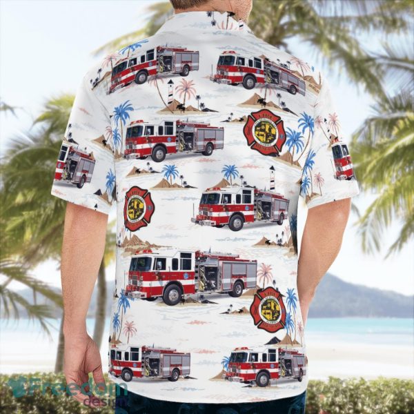 Plant City Fire Department 3D Hawaiian Shirt