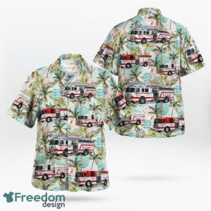 Florida Volusia County Fire Department Hawaiian Shirt