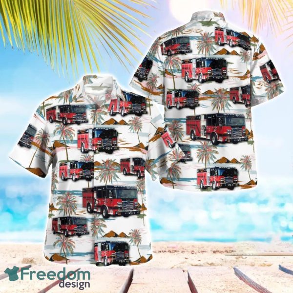 Floyd County Volunteer Fire Dept Station 1 Beach Hawaiian Shirt Summer Gift