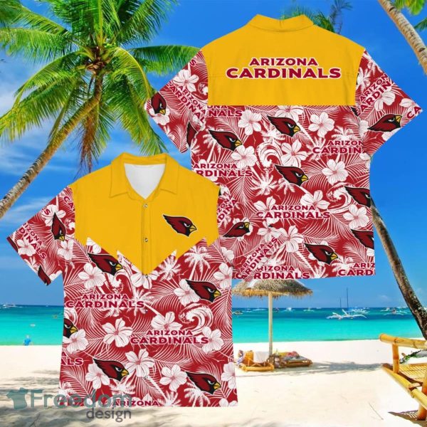 Football American Hawaii Shirt Tropical Beach Tree Arizona Cardinals