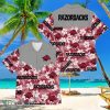 Football American Hawaii Shirt Tropical Beach Tree Arkansas Razorbacks